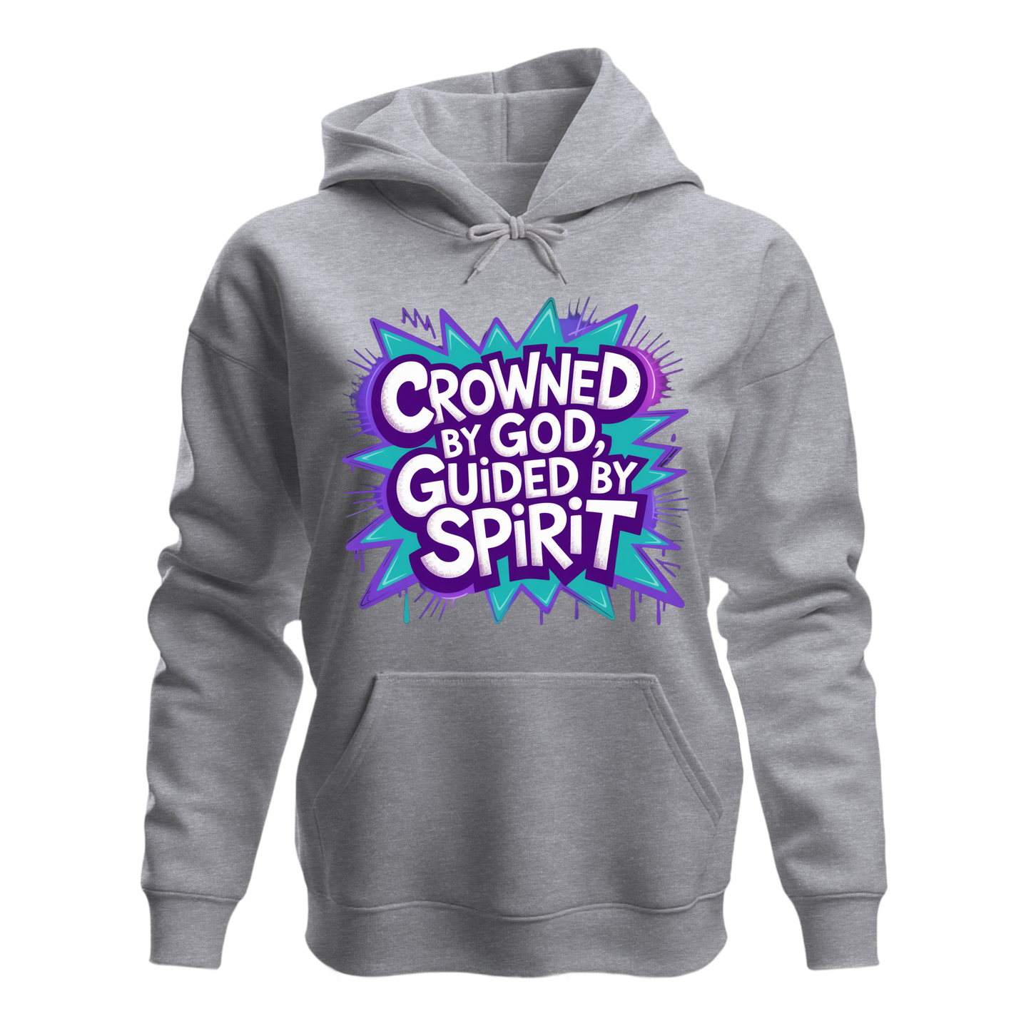 Queen’s Healing House Signature Hoodie | "Crowned by God Guided By Spirit"