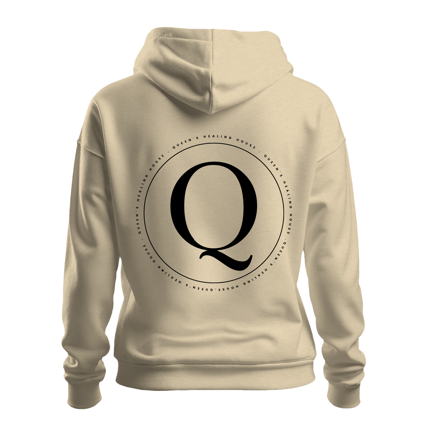 Queen’s Healing House Signature Hoodie | "God Is Healing Me in Places" Purple + Pink