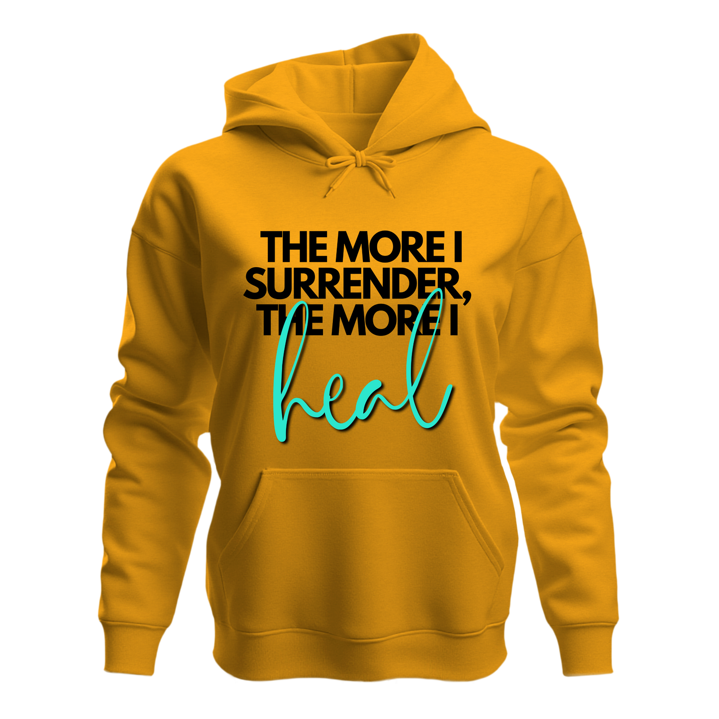 Queen’s Healing House Signature Hoodie | "The More I Surrender the More I Heal"