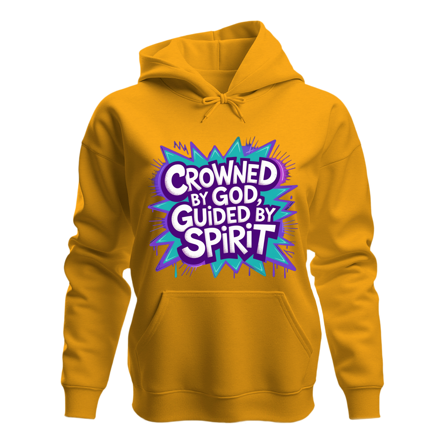 Queen’s Healing House Signature Hoodie | "Crowned by God Guided By Spirit"