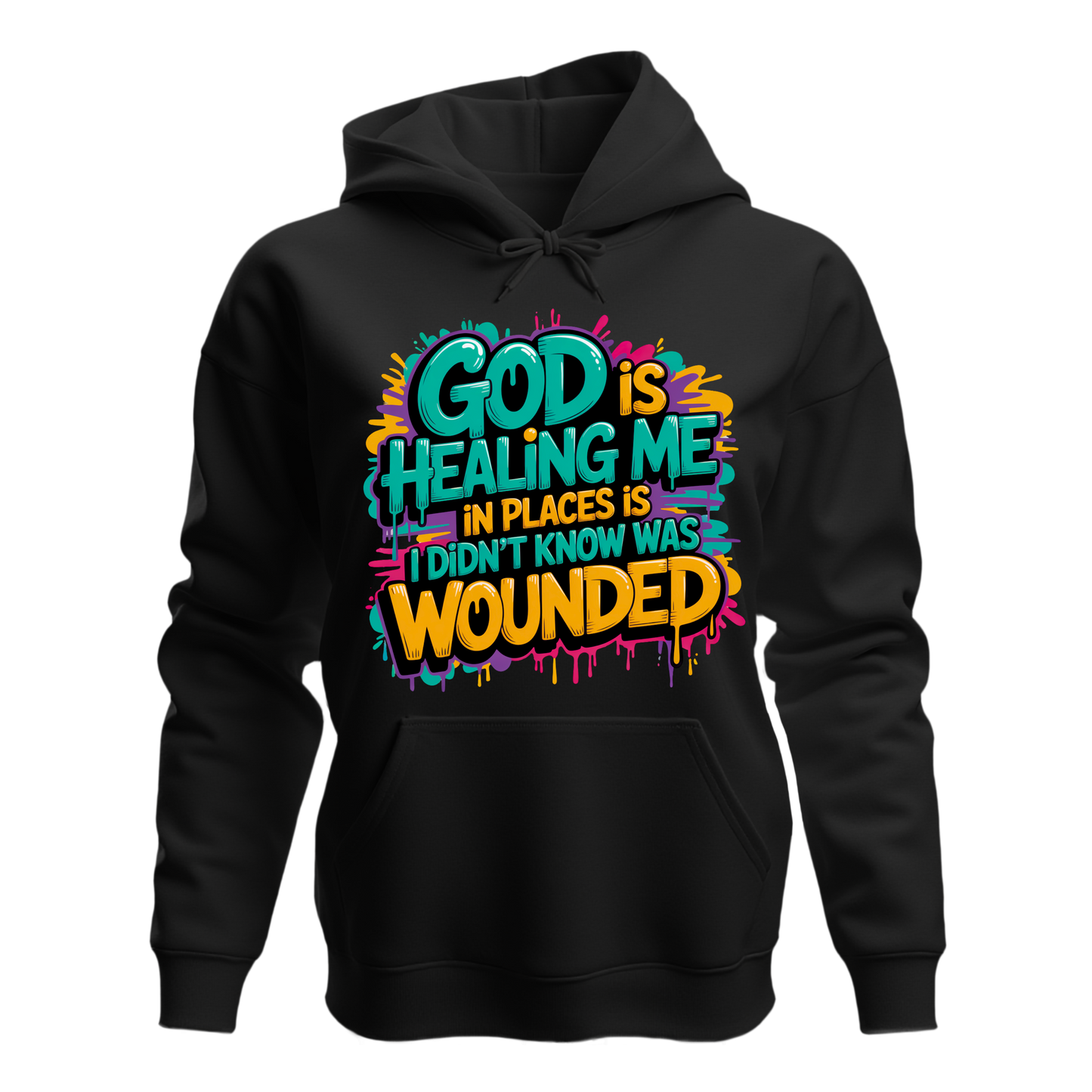 Queen’s Healing House Signature Hoodie | "God Is Healing Me in Places"