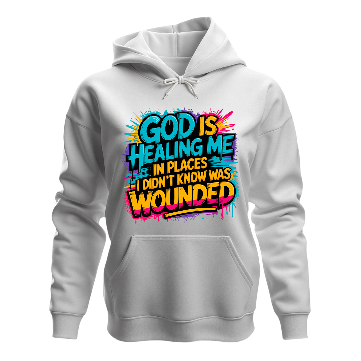 Queen’s Healing House Signature Hoodie | "God Is Healing Me in Places"