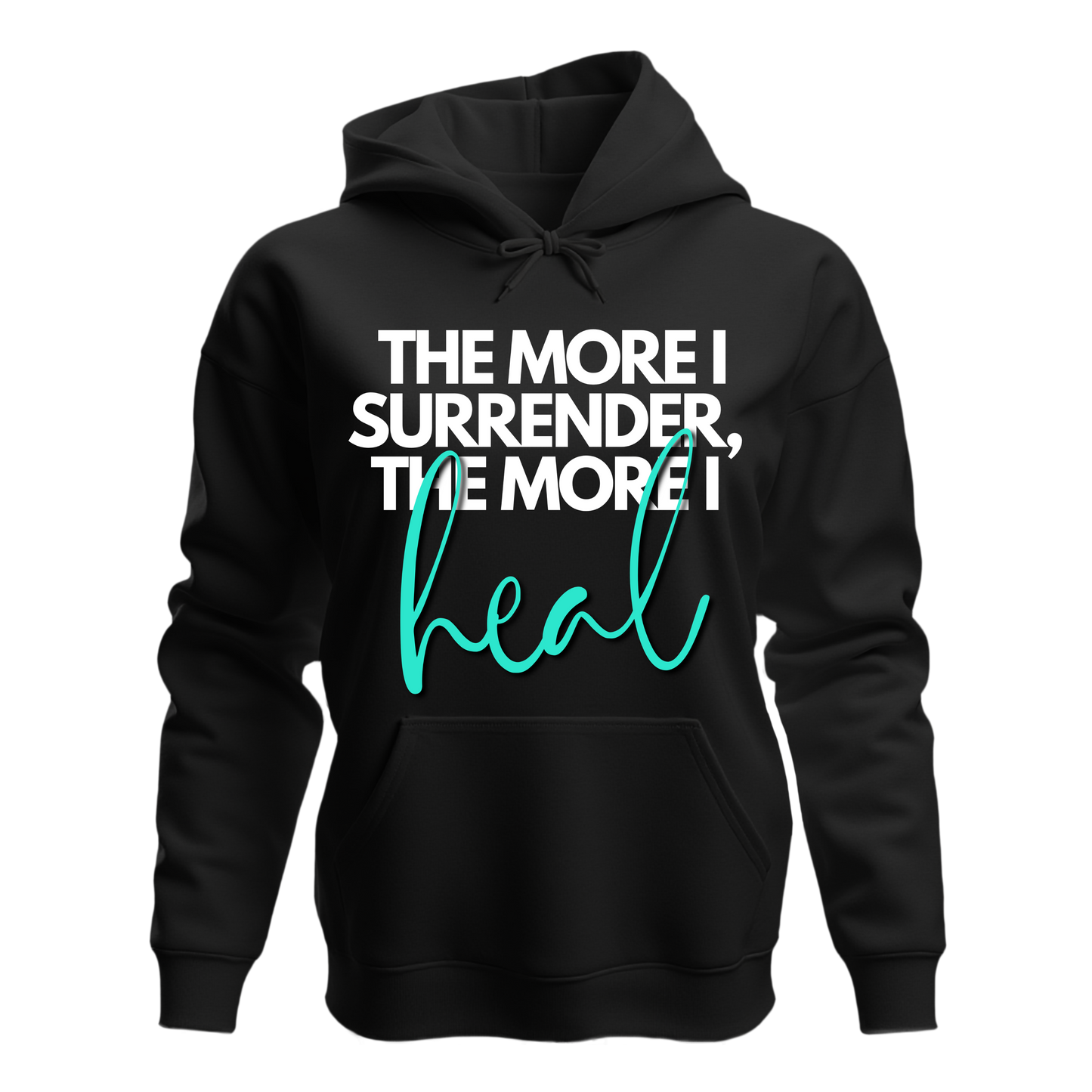 Queen’s Healing House Signature Hoodie | "The More I Surrender the More I Heal"