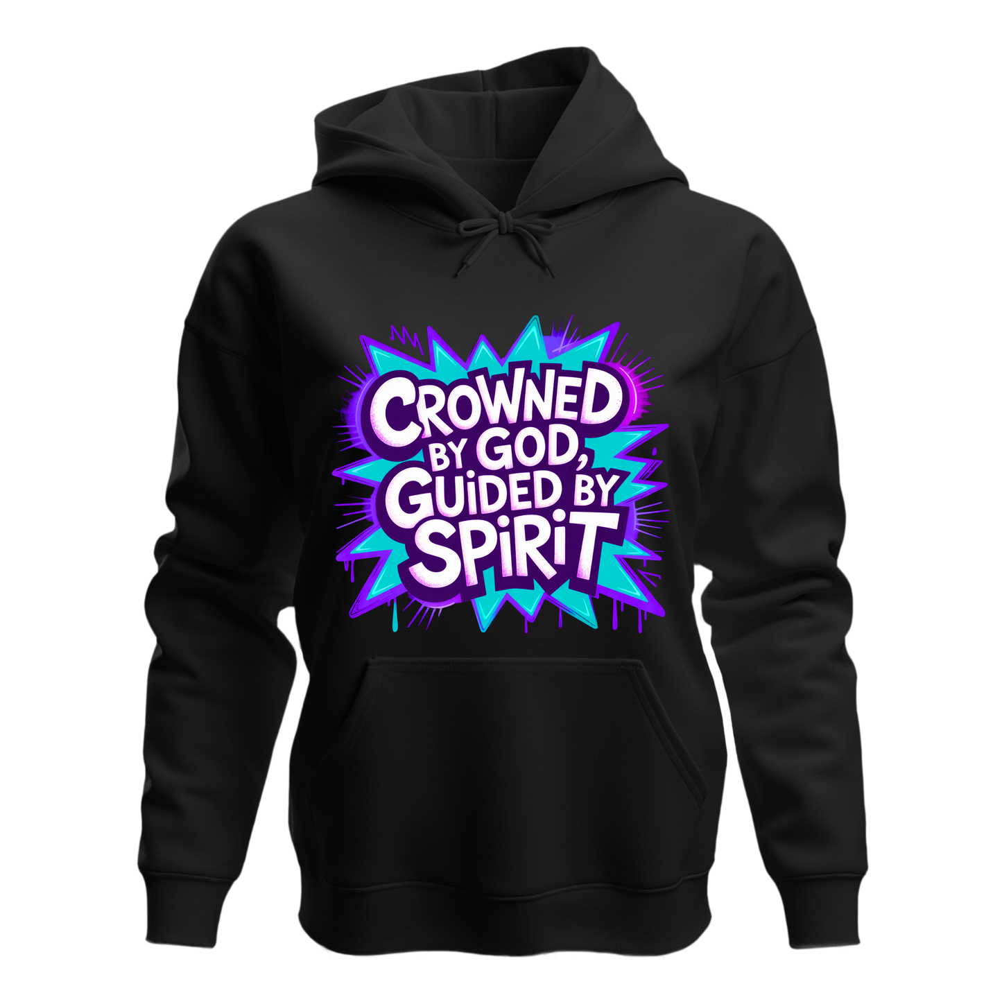 Queen’s Healing House Signature Hoodie | "Crowned by God Guided By Spirit"