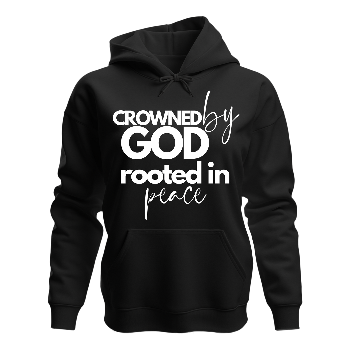 Queen’s Healing House Signature Hoodie | "Crowned by God Rooted in Peace"