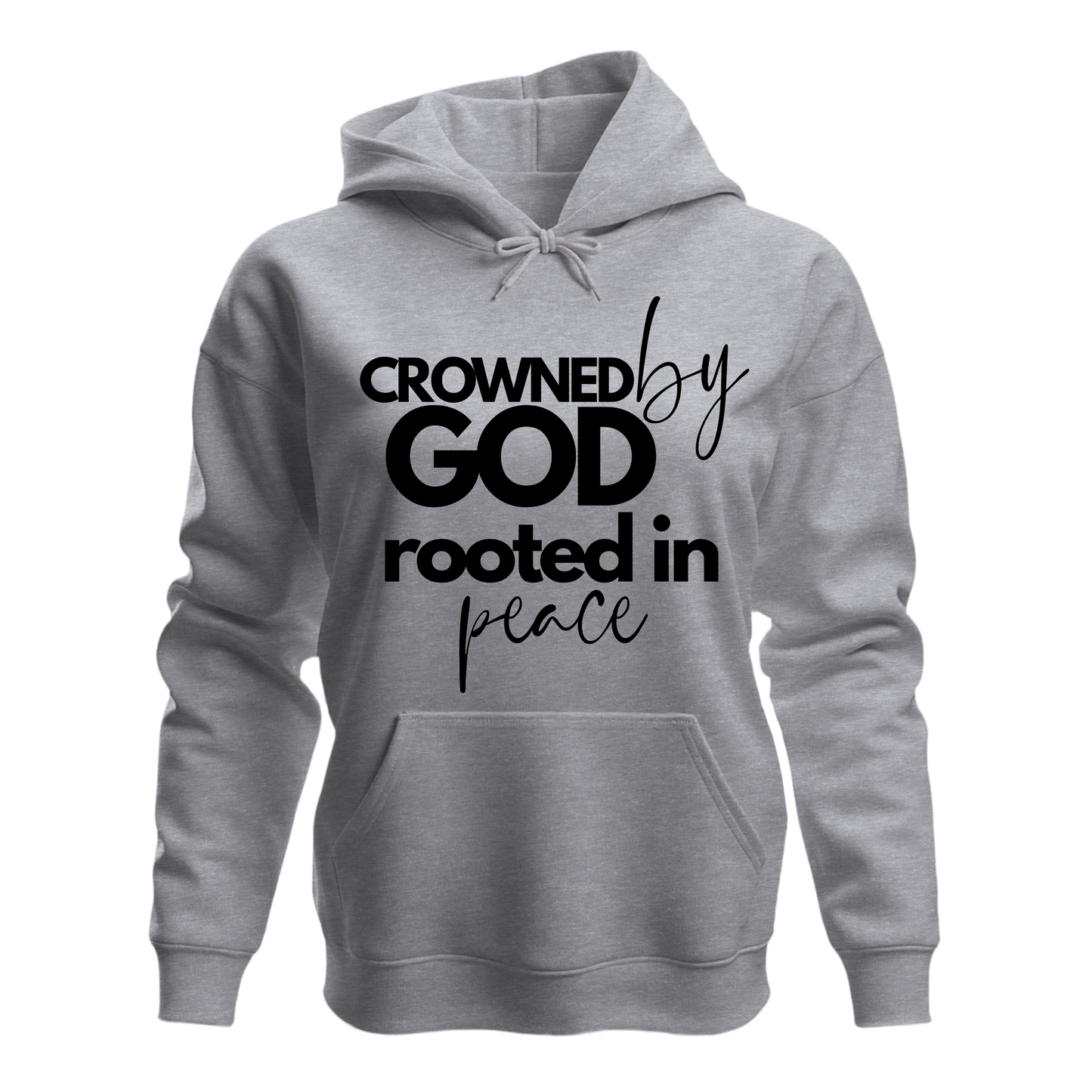 Queen’s Healing House Signature Hoodie | "Crowned by God Rooted in Peace"